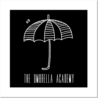 the umbrella academy logo Posters and Art